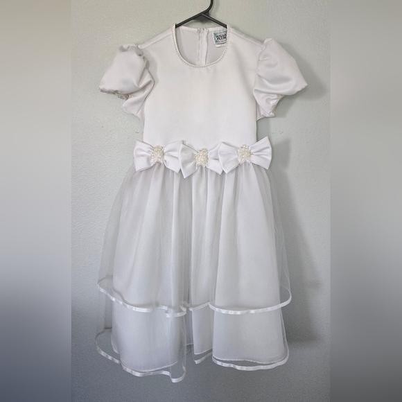 Sugar Plum Flower Girl Baptism Dress Size 10 - Picture 1 of 9